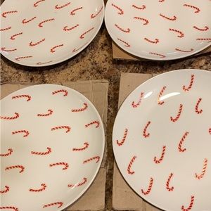 Pottery Barn Christmas Appetizer Plates